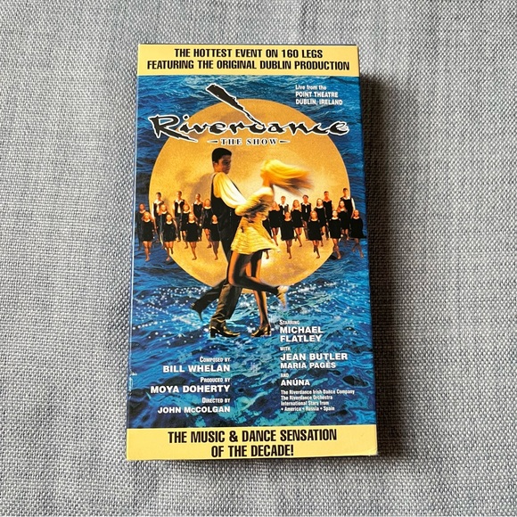 Riverdance The Show 1996 VHS Tape Michael Flatley Jean Butler Maria Pages - Picture 1 of 9